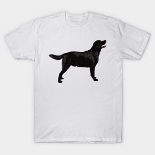 Beautiful Black Labrador Retriever Stacked T-Shirt